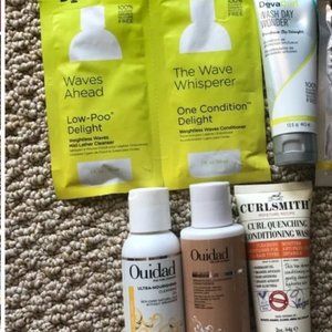 Wavy Curly Hair Wash Day Travel Size Bundle Kit